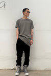 BORIS BIDJAN SABERI Short Sleeve T-Shirt TS ONE PIECE RF F035 Charcoal Gray 3 PBBS21
